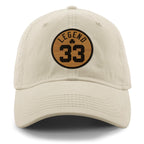 Legend 33 Parquet Patch Dad Hat - Chowdaheadz