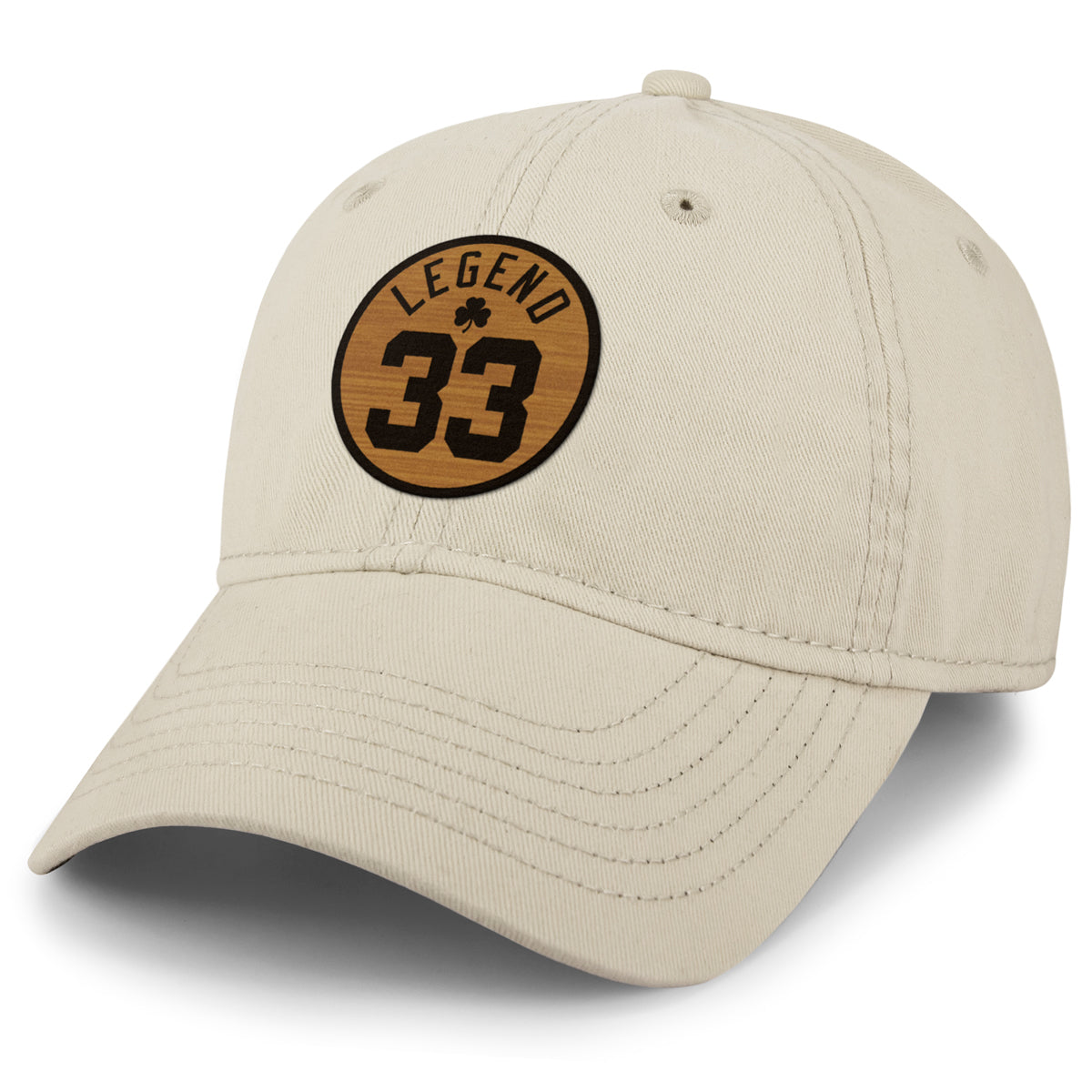 Legend 33 Parquet Patch Dad Hat - Chowdaheadz