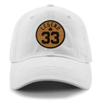Legend 33 Parquet Patch Dad Hat - Chowdaheadz