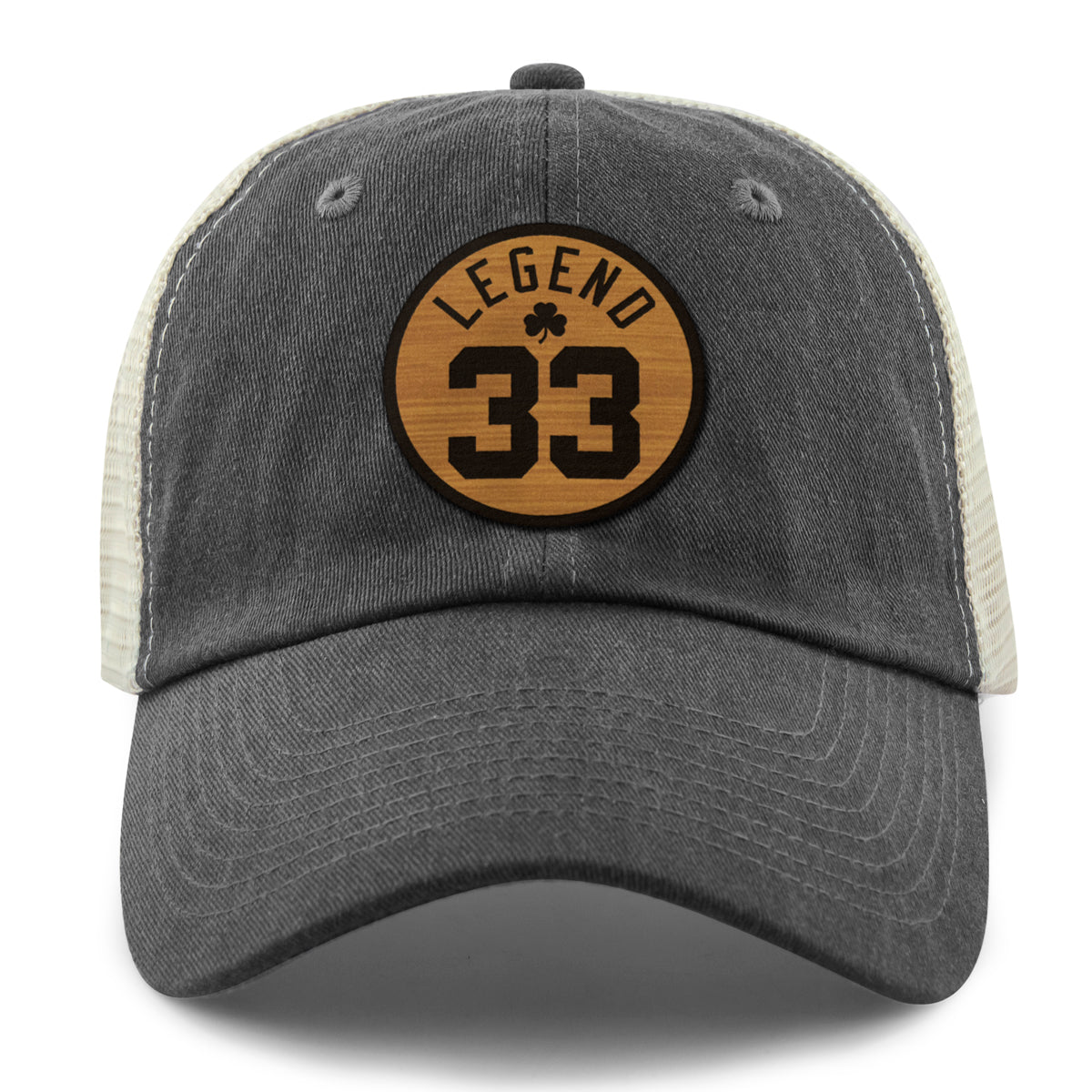 Legend 33 Parquet Patch Relaxed Trucker - Chowdaheadz