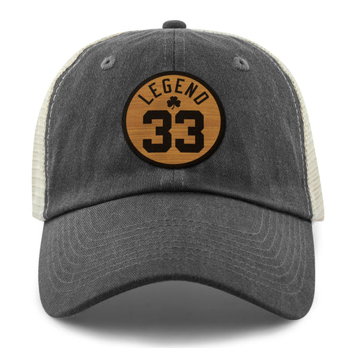Legend 33 Parquet Patch Relaxed Trucker - Chowdaheadz