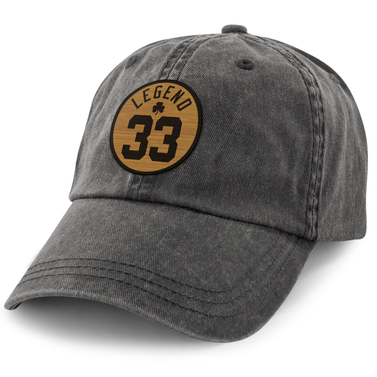 Legend 33 Parquet Patch Washed Dad Hat - Chowdaheadz