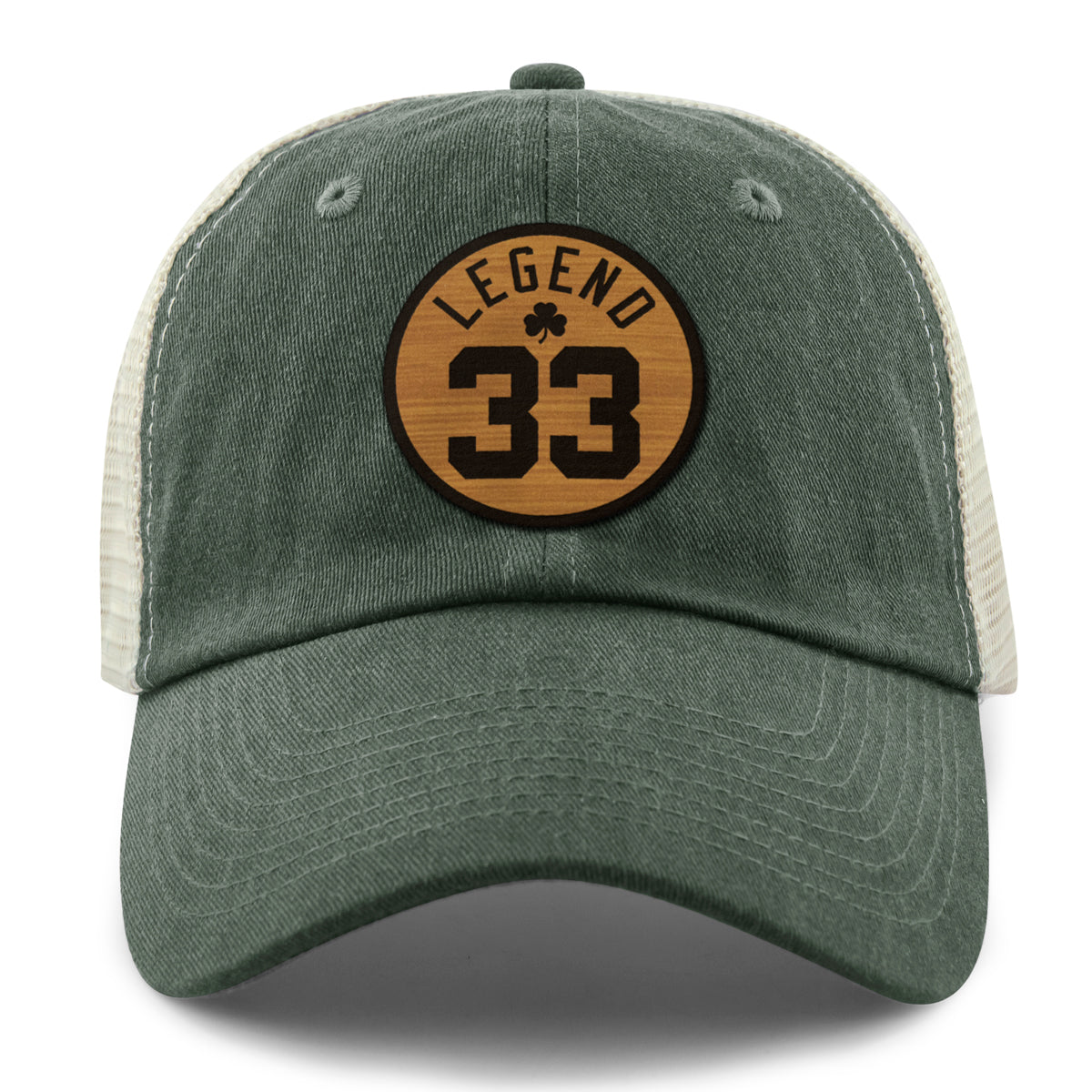 Legend 33 Parquet Patch Relaxed Trucker - Chowdaheadz