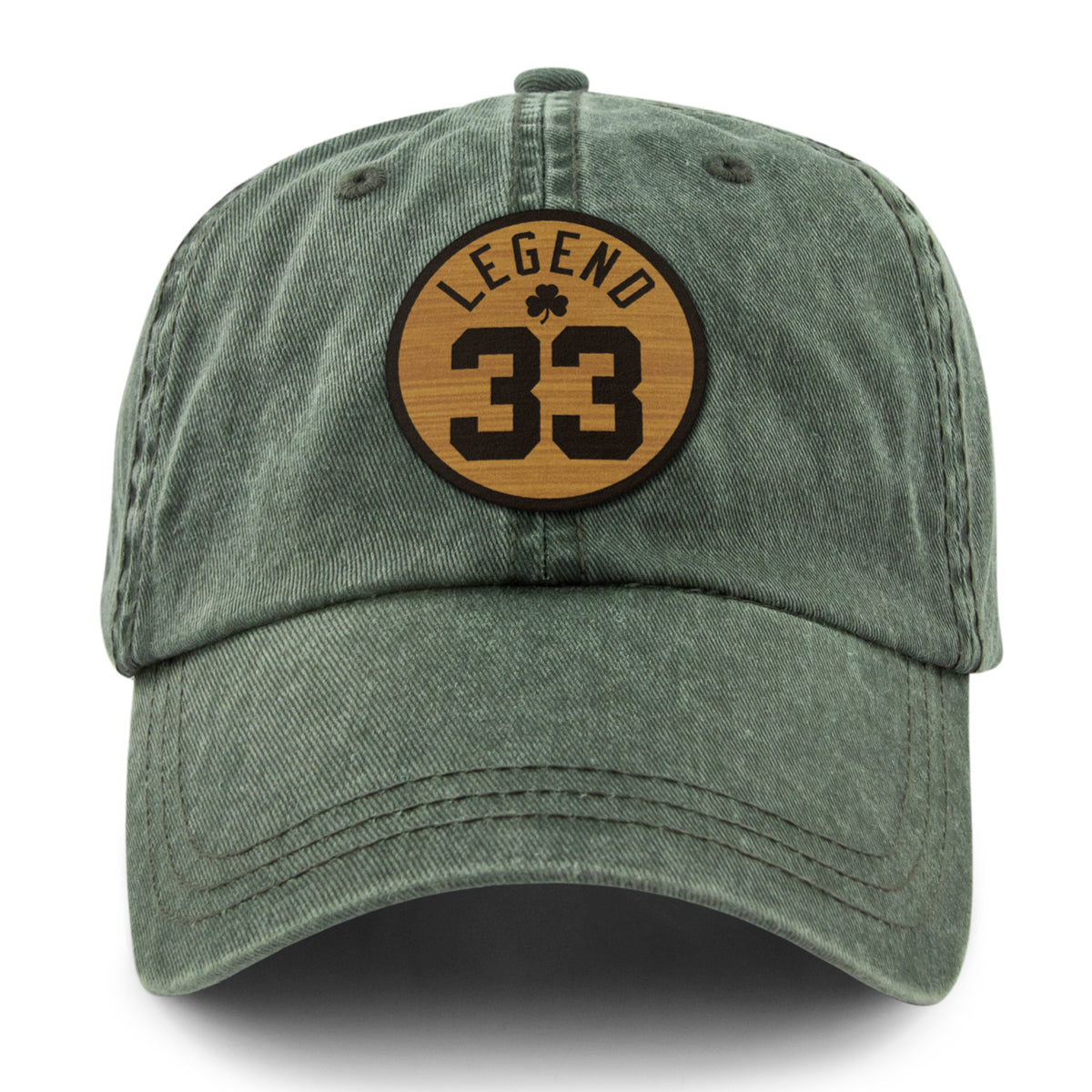 Legend 33 Parquet Patch Washed Dad Hat - Chowdaheadz
