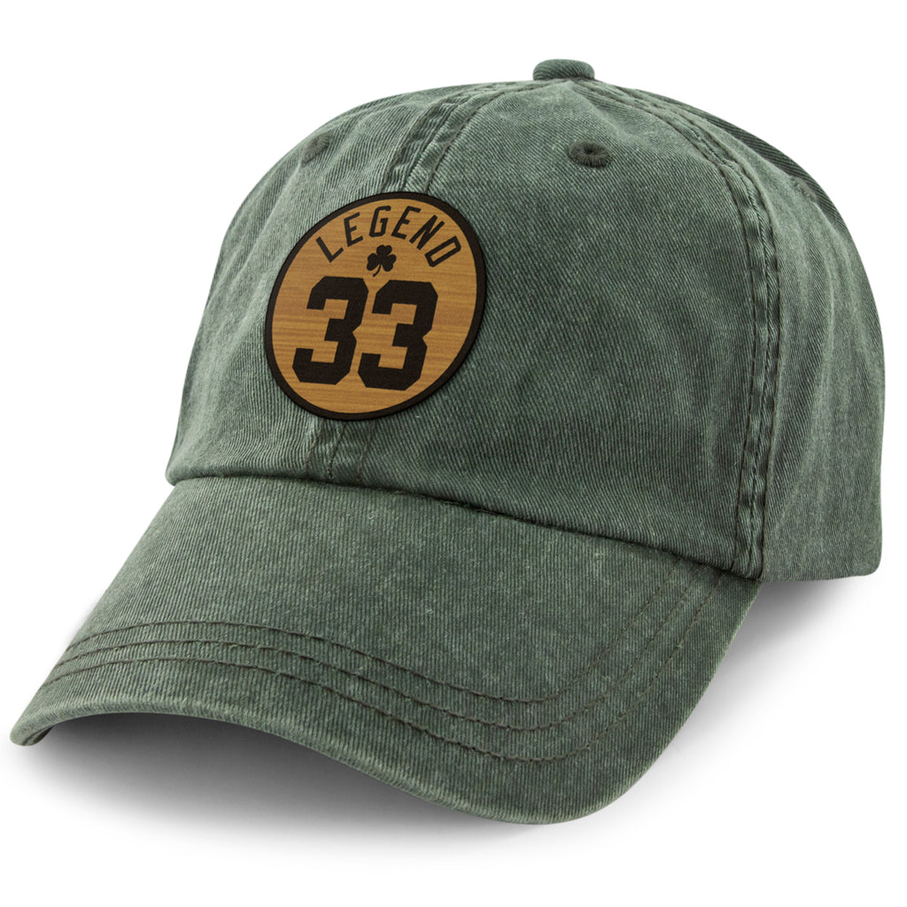 Legend 33 Parquet Patch Washed Dad Hat - Chowdaheadz