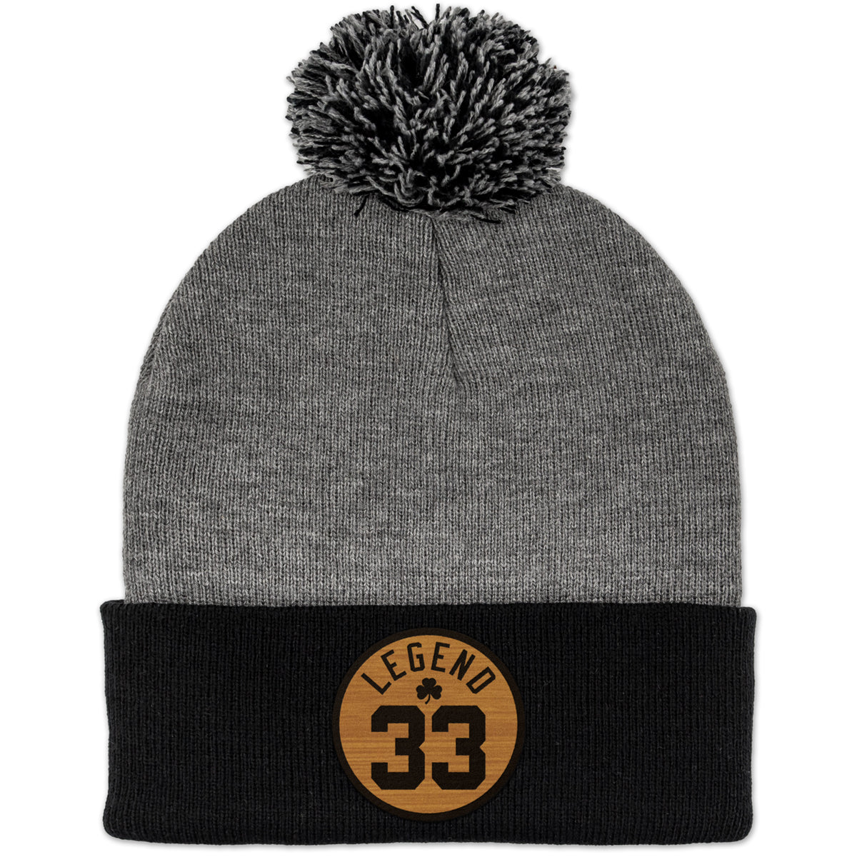 Legend 33 Wood Grain Patch Two Tone Knit - Chowdaheadz
