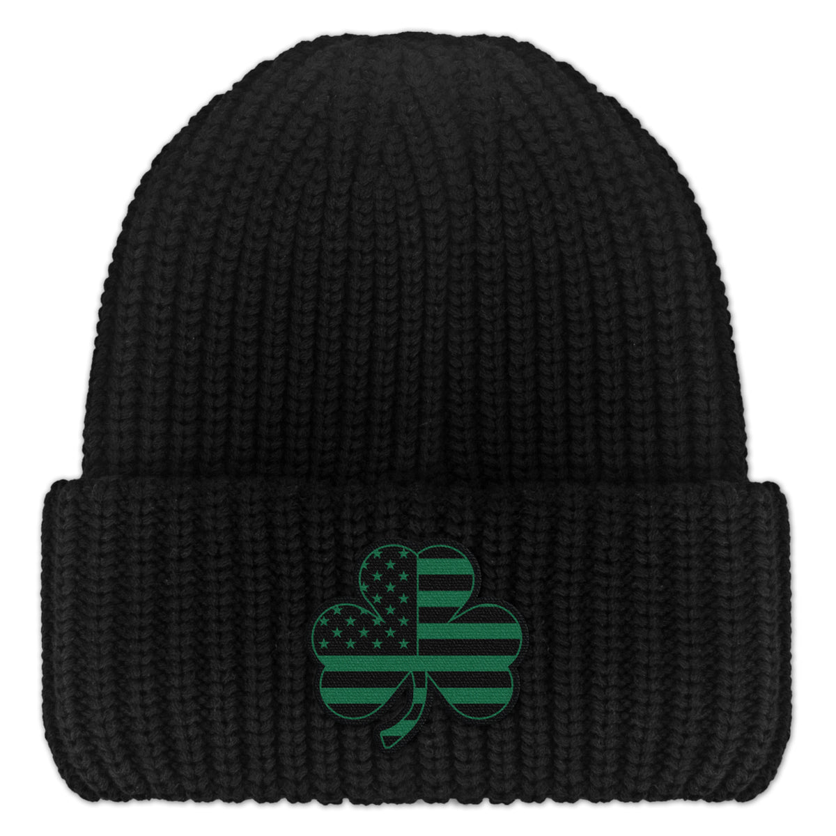 Shamrock Stars & Stripes Tonal Chunky Knit - Chowdaheadz