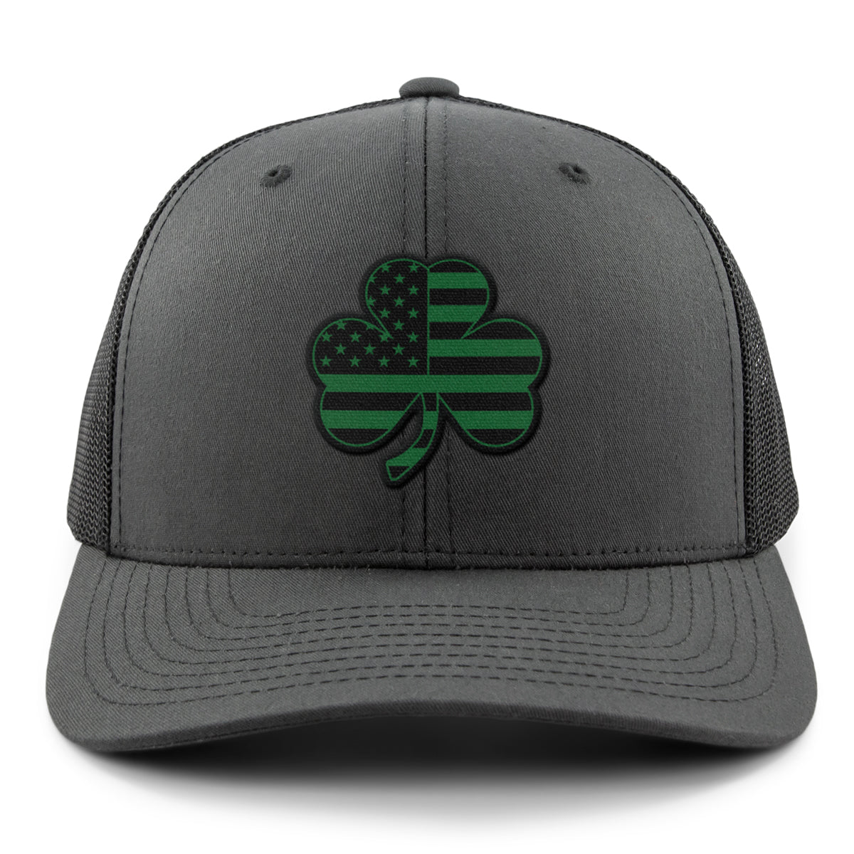 Shamrock Stars & Stripes Tonal Classic Snapback Trucker - Chowdaheadz