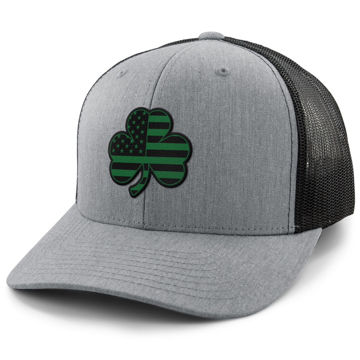 Shamrock Stars & Stripes Tonal Classic Snapback Trucker - Chowdaheadz