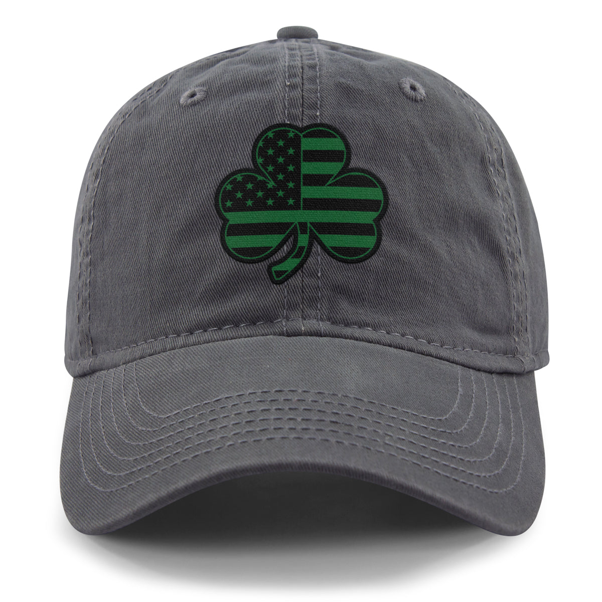 Shamrock Stars & Stripes Tonal Dad Hat - Chowdaheadz