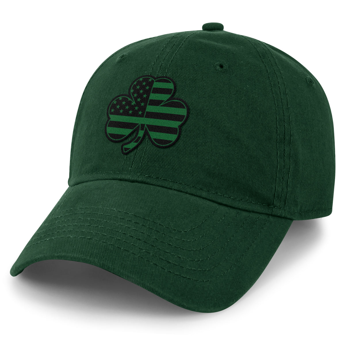 Shamrock Stars & Stripes Tonal Dad Hat - Chowdaheadz