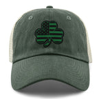 Shamrock Stars & Stripes Tonal Relaxed Trucker - Chowdaheadz