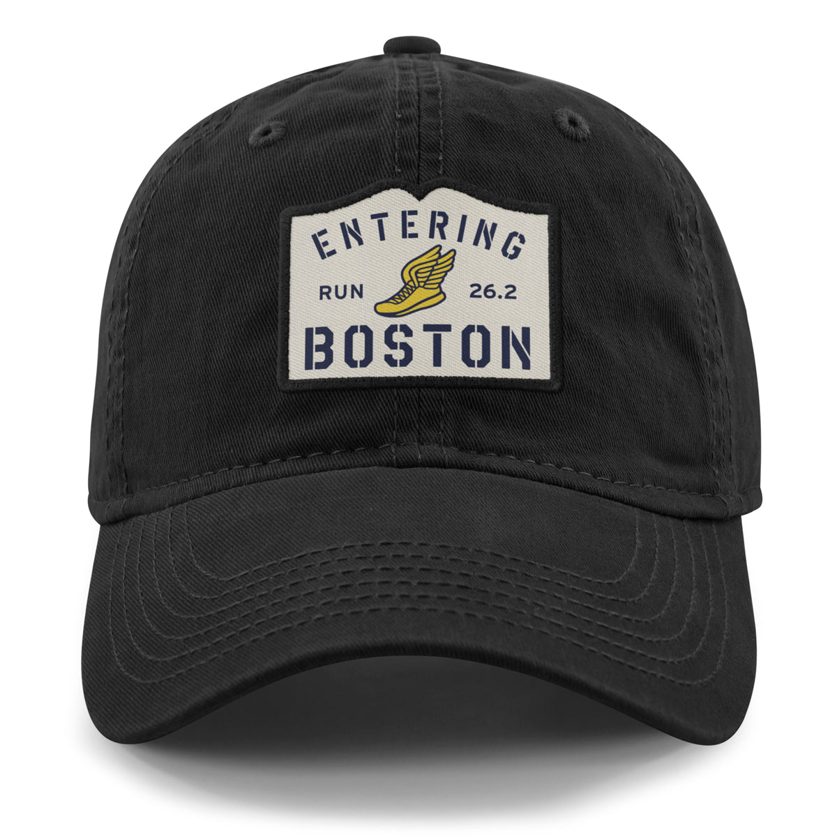 Entering Boston Run 26.2 Dad Hat - Chowdaheadz
