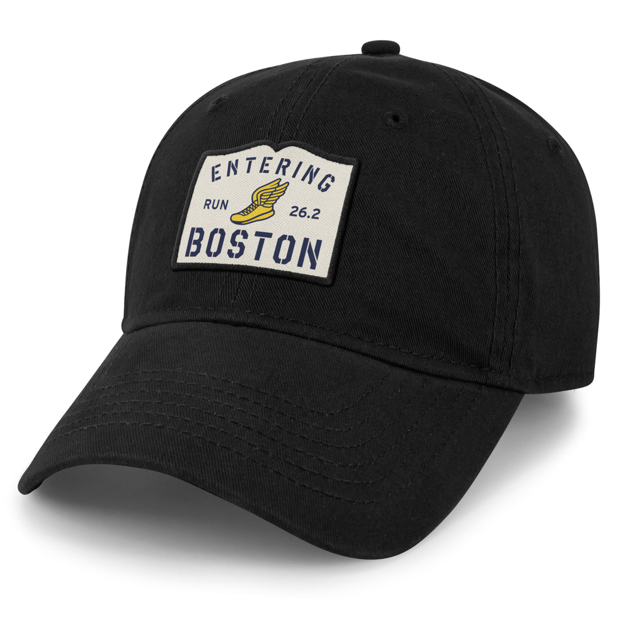 Entering Boston Run 26.2 Dad Hat - Chowdaheadz