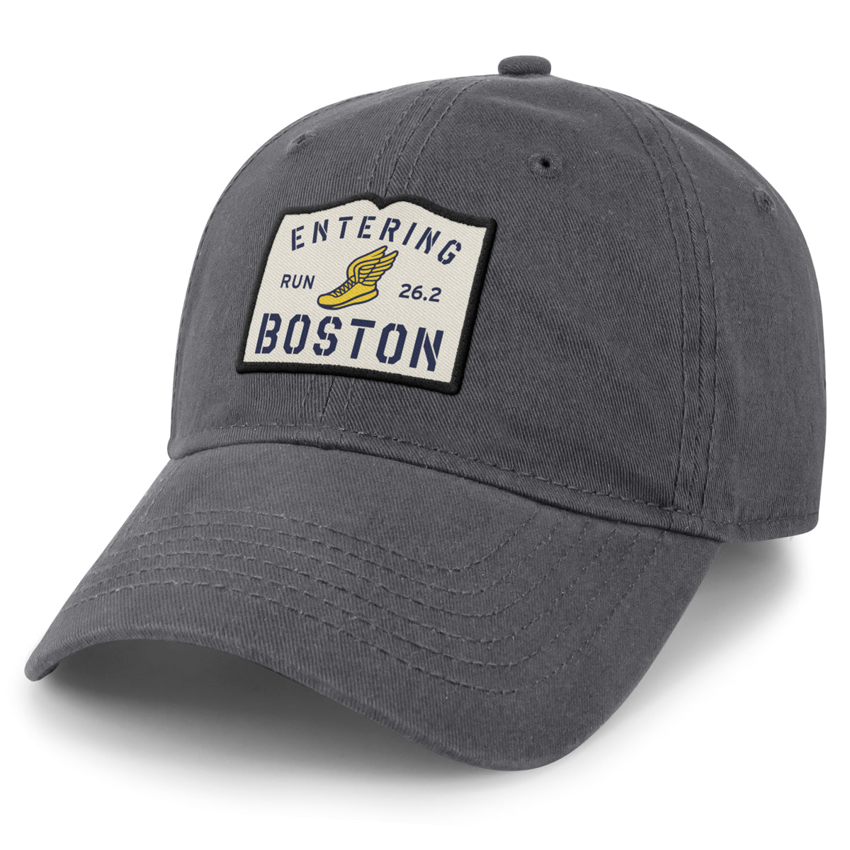 Entering Boston Run 26.2 Dad Hat - Chowdaheadz