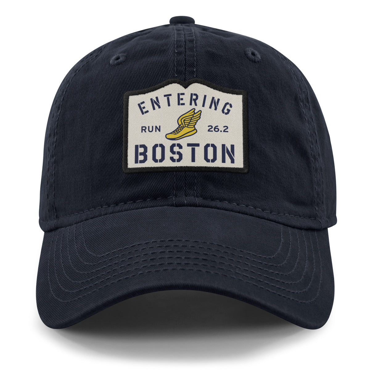 Entering Boston Run 26.2 Dad Hat - Chowdaheadz