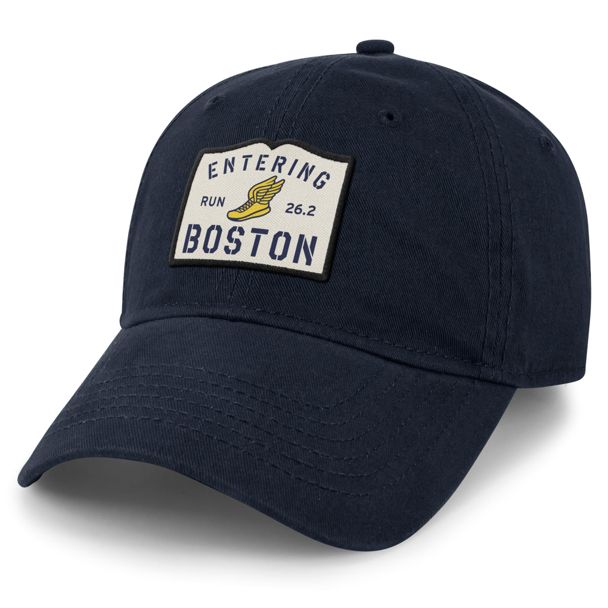 Entering Boston Run 26.2 Dad Hat - Chowdaheadz