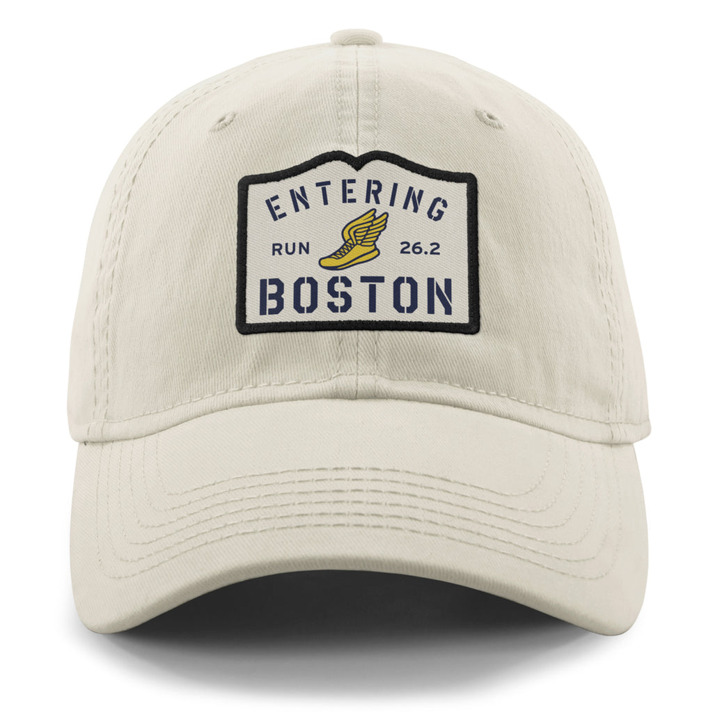 Entering Boston Run 26.2 Dad Hat - Chowdaheadz