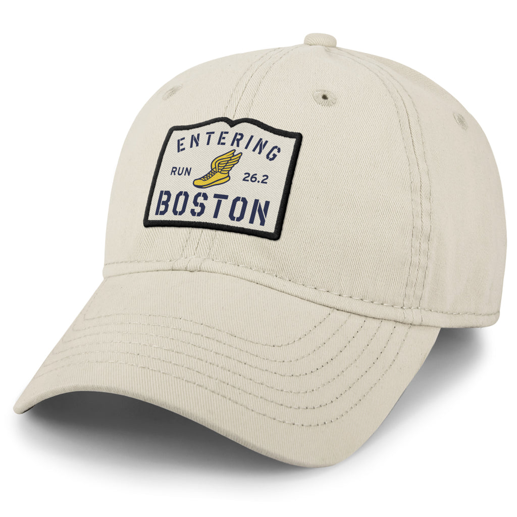 Entering Boston Run 26.2 Dad Hat - Chowdaheadz