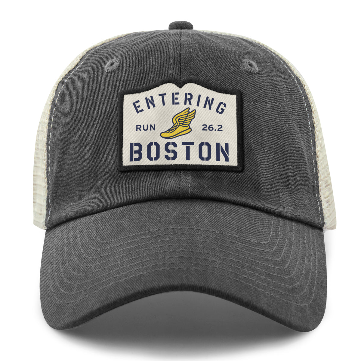 Entering Boston Run 26.2 Relaxed Trucker - Chowdaheadz