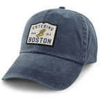 Entering Boston Run 26.2 Washed Dad Hat - Chowdaheadz