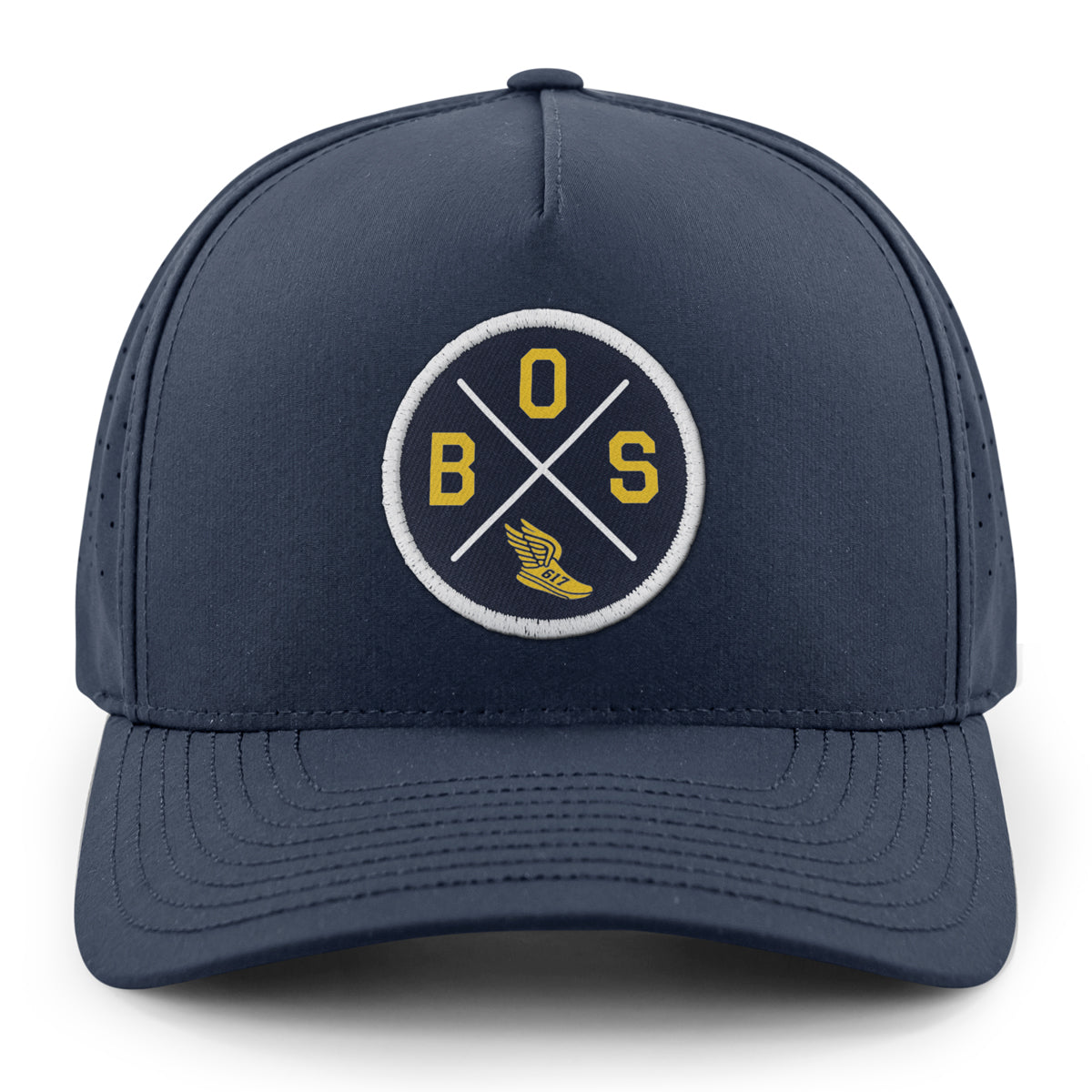 BOS Running Shoe Crossed Out Performance Hat - Chowdaheadz