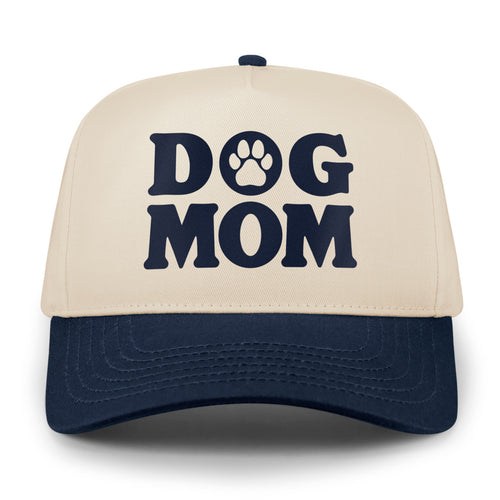 Dog Mom Printed Retro Snapback Hat