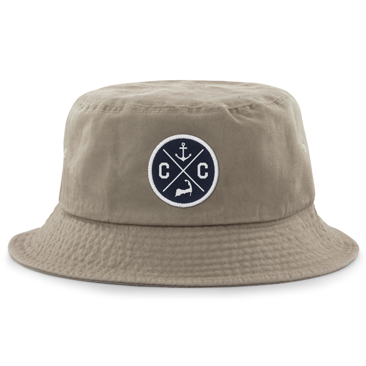 Cape Cod Circle Emblem Bucket Hat - Chowdaheadz