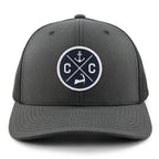 Cape Cod Circle Emblem Classic Snapback Trucker Hat