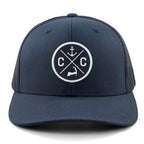 Cape Cod Circle Emblem Classic Snapback Trucker Hat