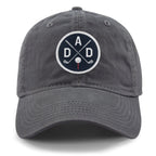 Golf DAD Circle Patch Dad Hat - Chowdaheadz
