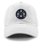 Golf DAD Circle Patch Dad Hat - Chowdaheadz