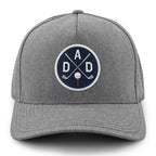Golf Dad Circle Emblem Performance Hat - Chowdaheadz