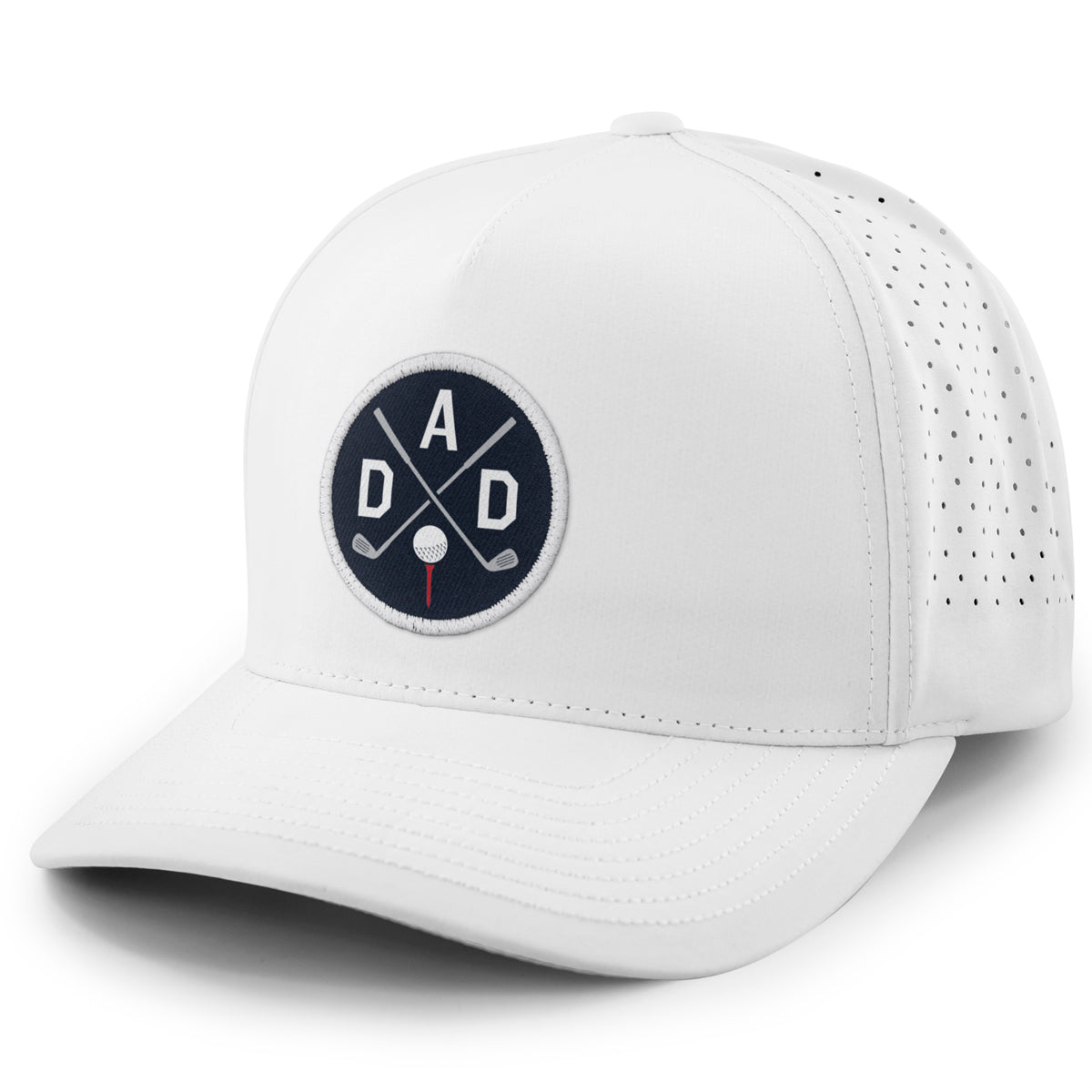 Golf Dad Circle Emblem Performance Hat
