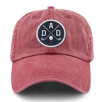 Golf DAD Patch Washed Dad Hat - Chowdaheadz