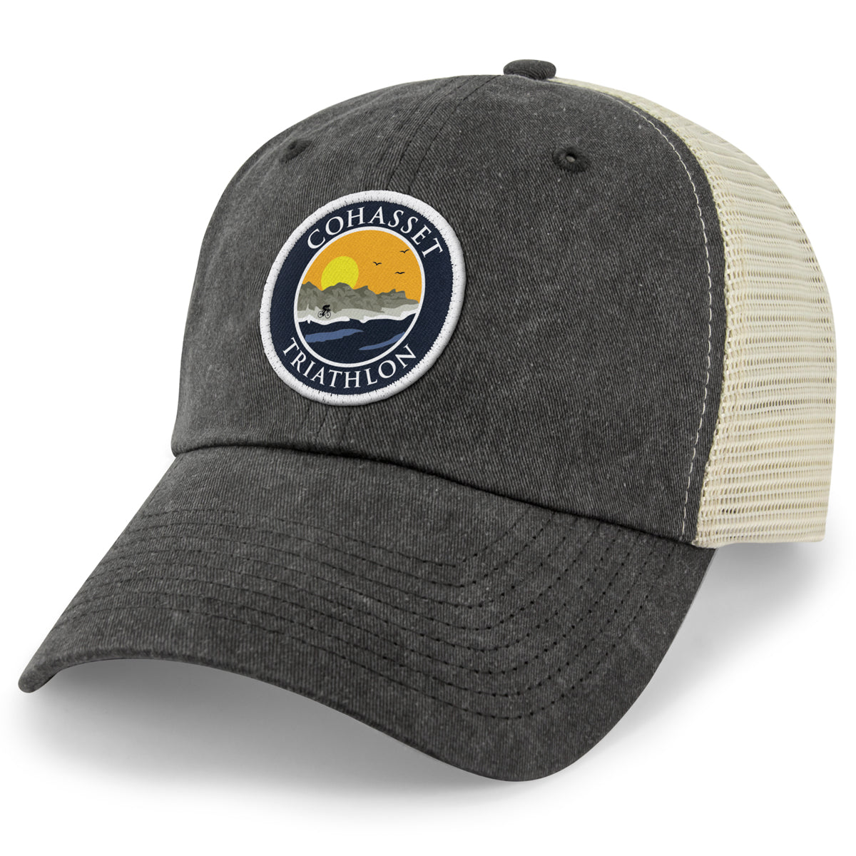 Cohasset Triathlon Relaxed Trucker Hat - Chowdaheadz