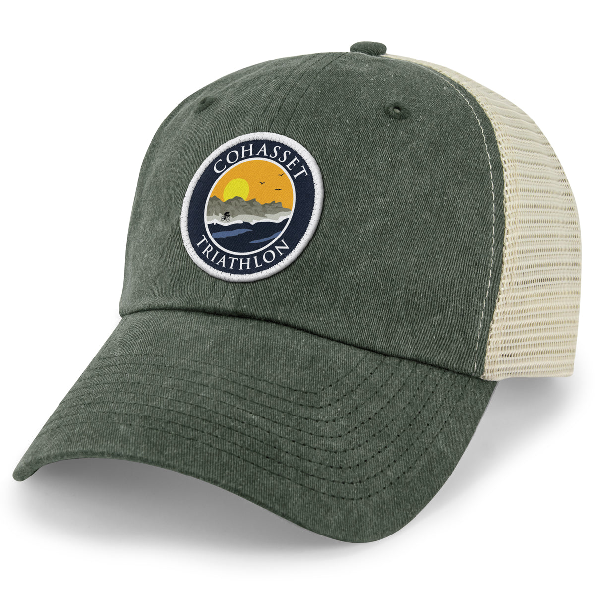 Cohasset Triathlon Relaxed Trucker Hat - Chowdaheadz