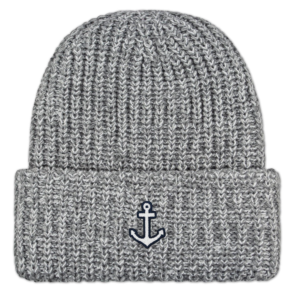 Mini Anchor Chunky Knit Winter Hat
