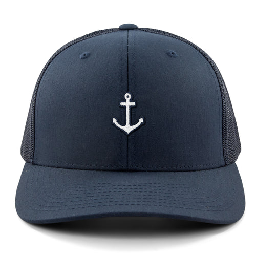 Mini Anchor Classic Snapback Trucker Hat - Chowdaheadz
