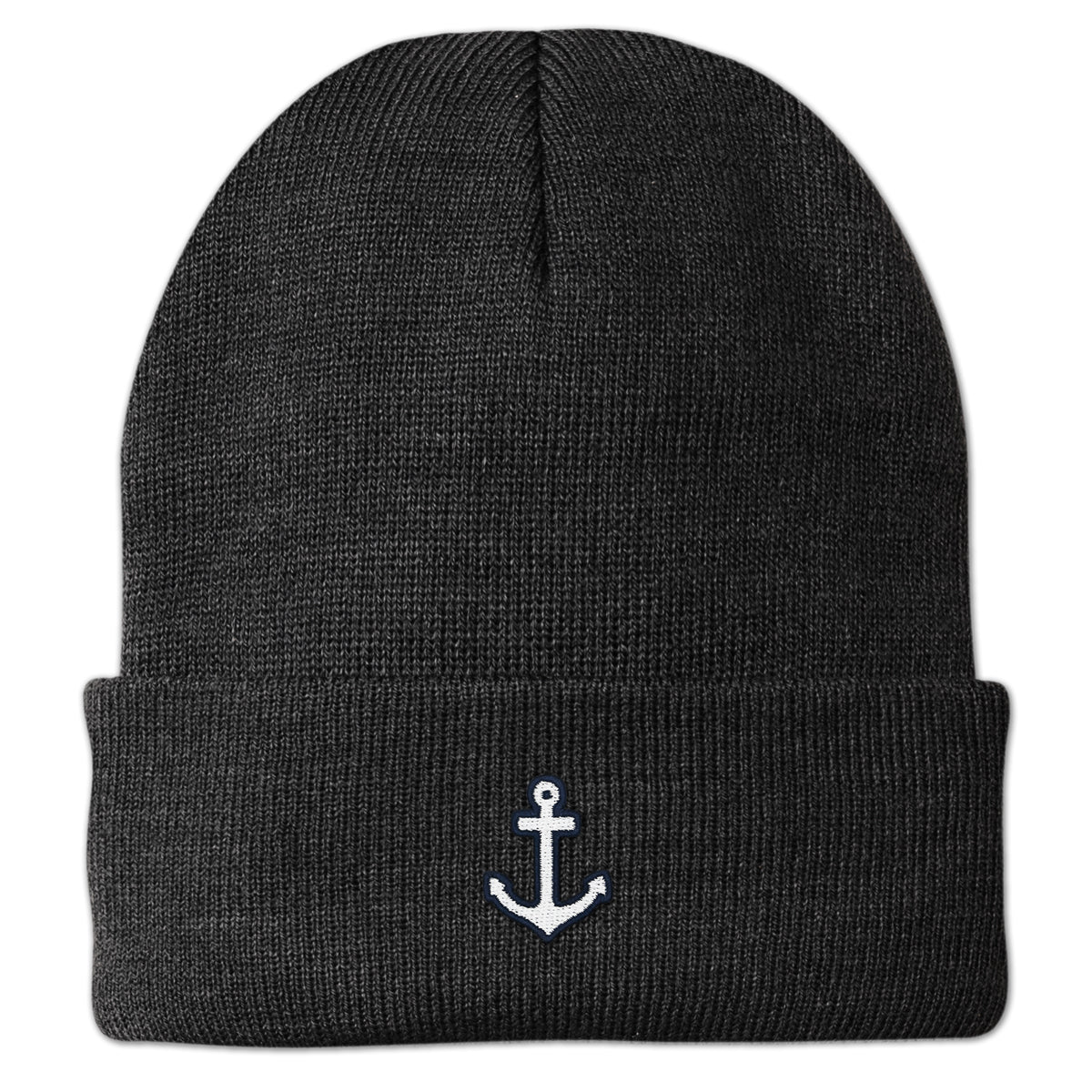 Mini Anchor Embroidered Cuff Knit - Chowdaheadz