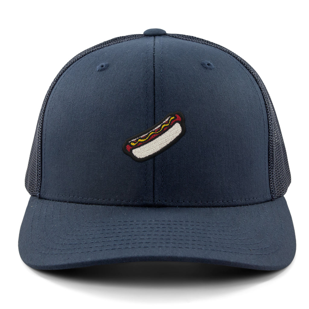 Mini Hot Dog Classic Snapback Trucker Hat - Chowdaheadz