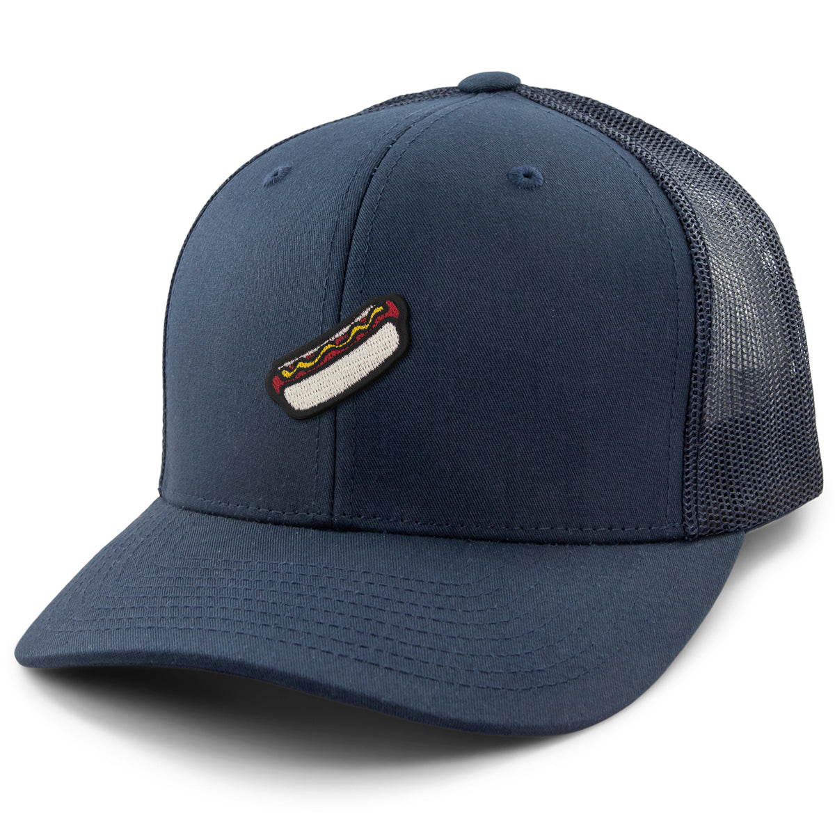 Mini Hot Dog Classic Snapback Trucker Hat - Chowdaheadz