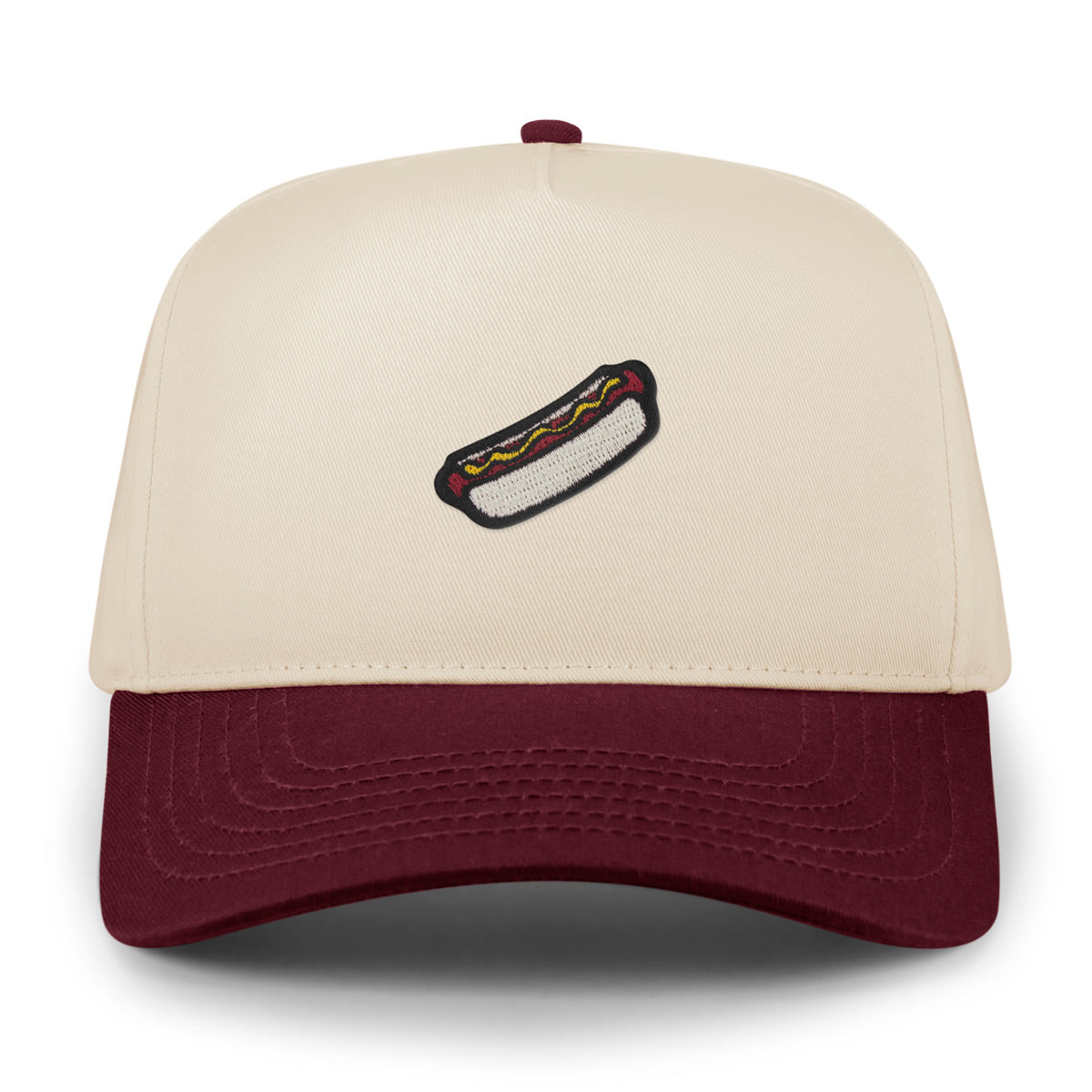 Mini Hot Dog Retro Snapback Hat