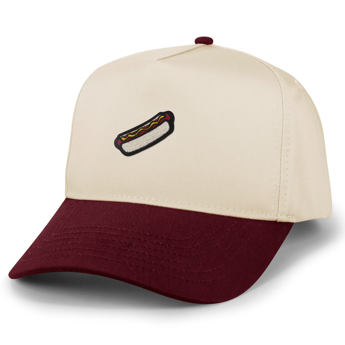 Mini Hot Dog Retro Snapback Hat