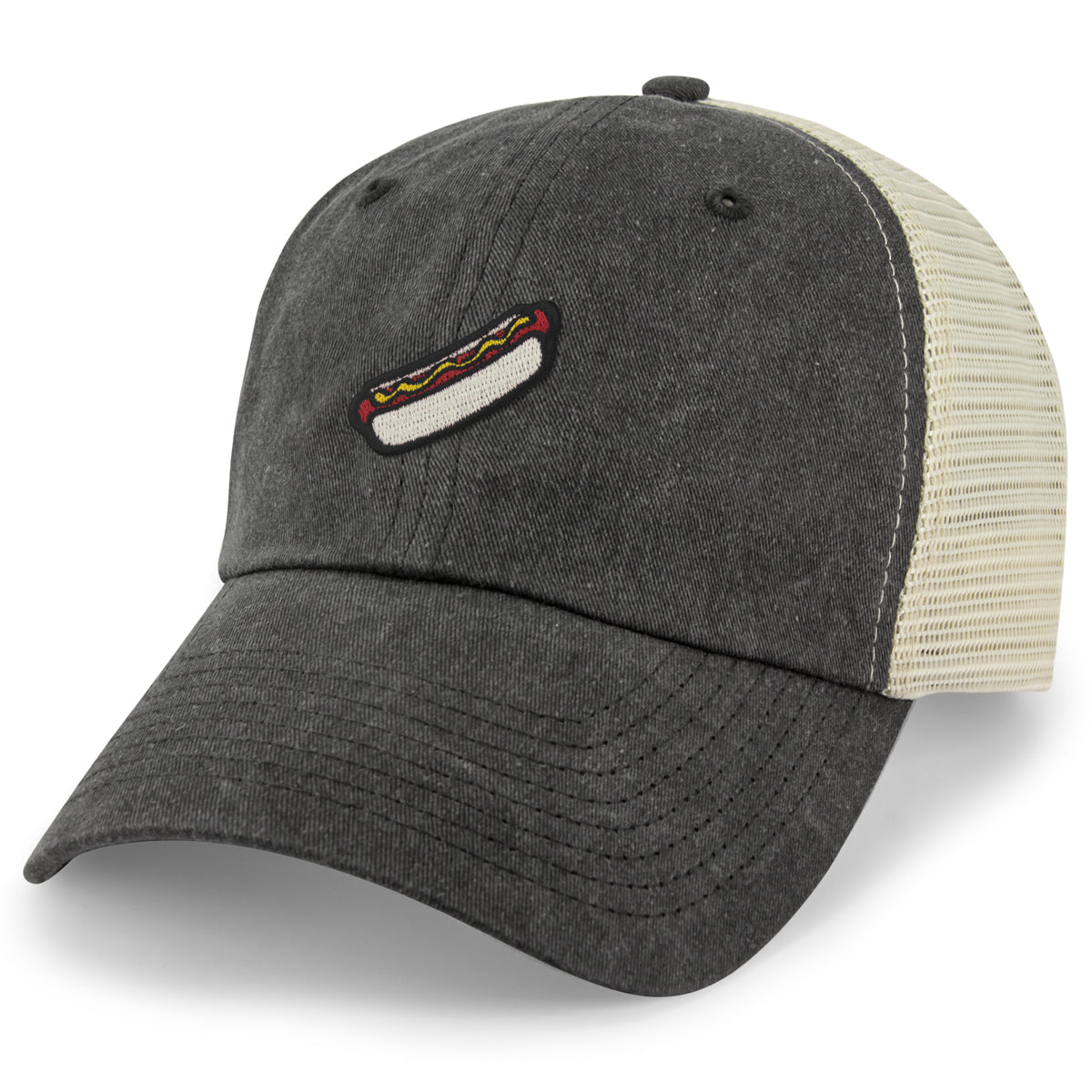 Mini Hot Dog Relaxed Trucker Hat - Chowdaheadz