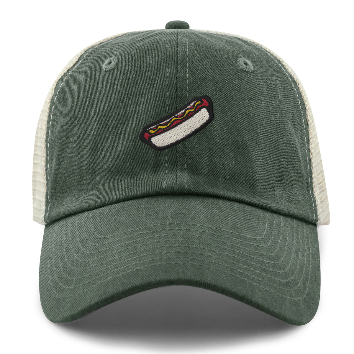 Mini Hot Dog Relaxed Trucker Hat - Chowdaheadz