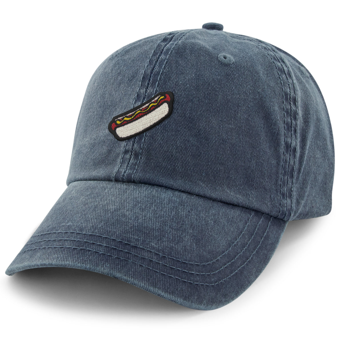 Mini Hot Dog Washed Dad Hat