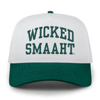 Wicked Smaaht Printed Retro Snapback Hat - Chowdaheadz