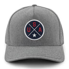 USA Circle Emblem Performance Hat - Chowdaheadz