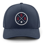 USA Circle Emblem Performance Hat - Chowdaheadz